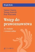 Prawo - Wstęp do prawoznawstwa z testami online - Piotr Winczorek, Tatiana Chauvin, Tomasz Stawecki - podręcznik - miniaturka - grafika 1
