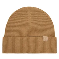 Czapki męskie - Czapka Calvin Klein Emblem LV04D8013G Beżowy - miniaturka - grafika 1