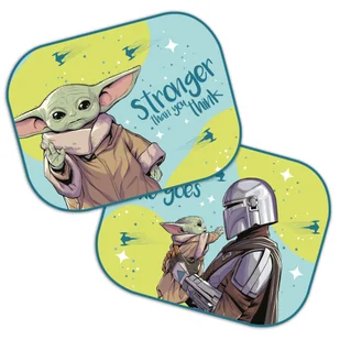 ZASŁONKI BOCZNE 2 SZT 44*35CM MANDALORIAN - Akcesoria do fotelików - miniaturka - grafika 1