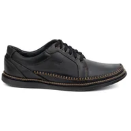 Sztyblety męskie - Olivier Buty Męskie Skórzane Casual Model 313GT czarne - miniaturka - grafika 1