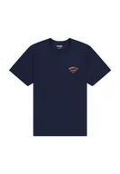 Koszulki męskie - KOSZULKA T-SHIRT MĘSKI WRANGLER 112362807 SMALL LOGO TEE NAVY L - miniaturka - grafika 1
