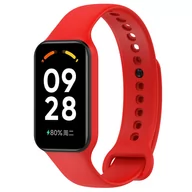 Akcesoria do smartwatchy - Pasek silikonowy Vanfone do Xiaomi Redmi Smart Band 2/Mi Band 8 Active, czerwony - miniaturka - grafika 1