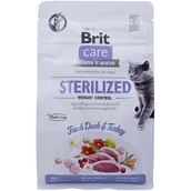 Sucha karma dla kotów - Brit Care Cat Sterilised Weight Control 0,4 kg - miniaturka - grafika 1