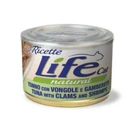 Mokra karma dla kotów - Life Pet Care Tuńczyk Krewetki Małże Karma dla kota Puszka 150G - miniaturka - grafika 1