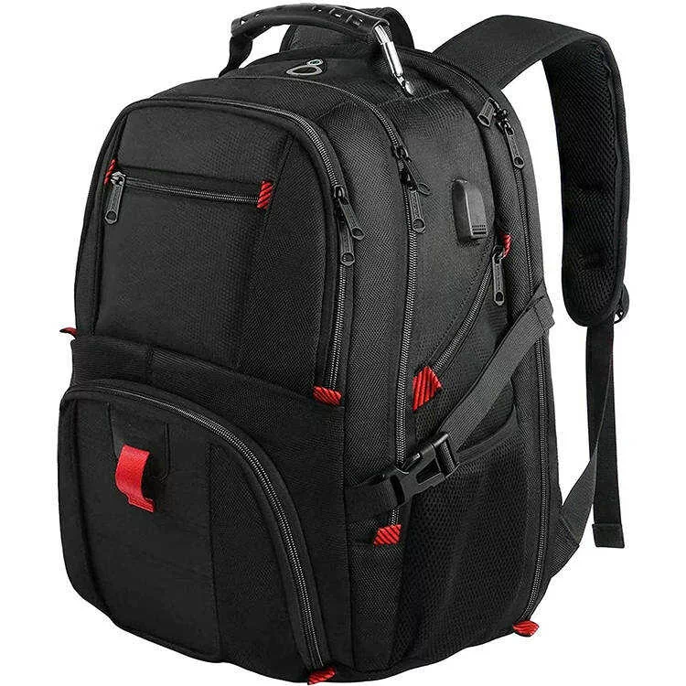 Plecak podróżny MATEIN z przegrodą na laptopa 17,3, kolor czarny, 49x38x26 cm