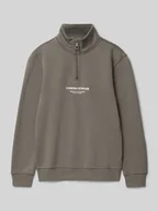 Swetry dla chłopców - Bluza o kroju regular fit z mieszanki bawełny model ‘CURATED’ - miniaturka - grafika 1