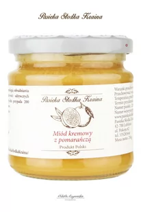 PASIEKA słodka kraina Słodka Kraina Miód Kremowany z Pomarańczą 250g - Miód - miniaturka - grafika 1