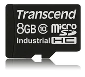 Karty pamięci - Transcend microSDHC10I 8GB MicroSDHC MLC Klasa 10 - miniaturka - grafika 1