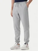 Spodnie sportowe męskie - Tommy Hilfiger Spodnie dresowe Essential MW0MW37236 Szary Regular Fit - miniaturka - grafika 1