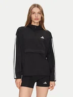 Kurtki damskie - adidas Wiatrówka Essentials 3-Stripes JE1312 Czarny Regular Fit - miniaturka - grafika 1