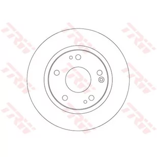 Tarcza hamulcowa TRW DF6704 - Tarcze hamulcowe - miniaturka - grafika 1