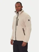 Bluzy narciarskie - Rossignol Polar Alltrack RLOML10 Beżowy Relaxed Fit - miniaturka - grafika 1