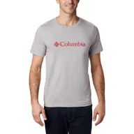 Odzież trekkingowa damska - Koszulka Męska Columbia CSC Basic Logo Short Sleeve T-Shirt - miniaturka - grafika 1