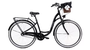 Goetze, Rower Miejski Style 28" Alu 3 Biegi Czarny , Kosz - Rowery - miniaturka - grafika 1