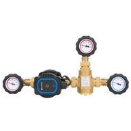 Akcesoria grzewcze - AFRISO BTA 110 AP GRUPA OCHRONY KOTŁA Z POMPĄ AFRISO APH 160 ORAZ ZAWOREM TEMP. 55°C 90 110 20 (przyłącza 3x1" GW) - miniaturka - grafika 1