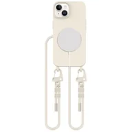 Etui i futerały do telefonów - Etui TECH-PROTECT MagNecklace MagSafe do Apple iPhone 14 Kremowy - miniaturka - grafika 1