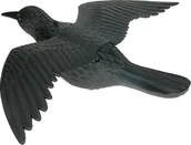 Zwalczanie i odstraszanie szkodników - NO PEST Odstraszacz Ptaków Gołębi Szpaków Makieta Ptaka Kruk w Locie Odstraszający Ptaki - miniaturka - grafika 1