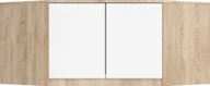 Szafy - Fabryka Mebli Akord NADSTAWKA DO SZAFY S100 DĄB SONOMA / BIAŁA - miniaturka - grafika 1