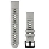 Akcesoria do zegarków - Garmin QuickFit 22 silikon (mglisty szary/ciemnozielony) - miniaturka - grafika 1