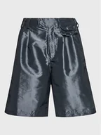 Spodnie sportowe damskie - Reebok Szorty materiałowe NAO SERATI HN9116 Szary Relaxed Fit - miniaturka - grafika 1