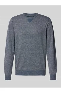 Sweter z dzianiny z okrągłym dekoltem model Bruton - Blend - Swetry męskie - miniaturka - grafika 1