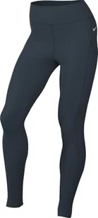 Nike Epic Fast Legginsy do biegania z kieszenią i średnim stanem dla kobiet, granatowe (Armory Navy/Reflective Silv), CZ9240-478, S - Spodnie rowerowe - miniaturka - grafika 1