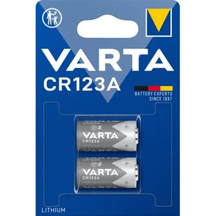 Varta Professional CR123 A bateria litowa (zestaw 2 szt.) 6205301402 - Baterie i akcesoria - miniaturka - grafika 1