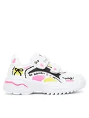 Buty dla dziewczynek - Primigi Sneakersy AVANT-8975500 Biały - miniaturka - grafika 1
