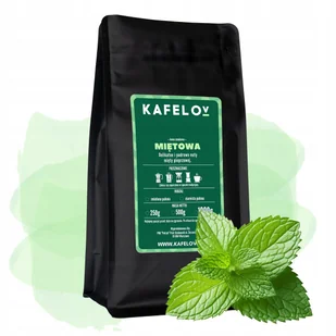 Kawa Kafelov smakowa MIĘTOWA 250g mielona - Cappuccino i kawy smakowe - miniaturka - grafika 1