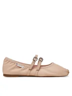 Baleriny - Tommy Jeans Baleriny Ballerina EN0EN02720 Różowy - miniaturka - grafika 1