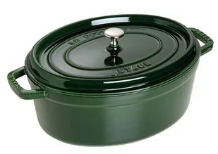 Staub Cocotte 29 cm Zielony 40509-363-0 - Garnki - miniaturka - grafika 2