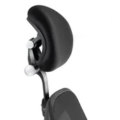 Krzesła i taborety kosmetyczne - Fotel ergonomiczny CorpoComfort BX-4144 Czarny - miniaturka - grafika 1