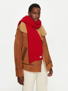 Pepe Jeans Szalik PL060197 Czerwony - Apaszki i szaliki damskie - miniaturka - grafika 1