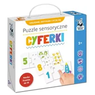 Układanki dla dzieci - Puzzle sensoryczne. Cyferki. Kapitan Nauka Edgard - miniaturka - grafika 1