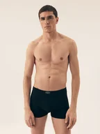 Majtki męskie - Bokserki Main 42971-K001 Czarne 3-pack - miniaturka - grafika 1