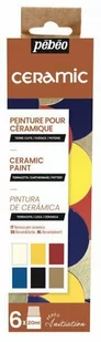 Zestaw Pebeo Ceramic Initiation 6X20Ml. - Farby i media malarskie - miniaturka - grafika 1