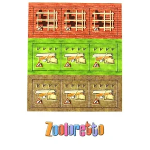 Zooloretto: dodatek Place budowy G3 - Gry planszowe - miniaturka - grafika 1