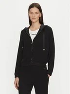 Bluzy damskie - BOSS Bluza 50535842 Czarny Regular Fit - miniaturka - grafika 1