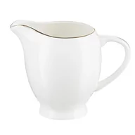 Cukiernice - Mlecznik porcelanowy BOSTON gold VILLA ITALIA - miniaturka - grafika 1