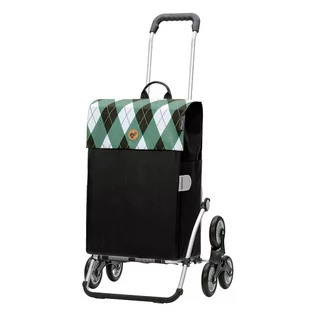 Torby i wózki na zakupy - Andersen Shopper Treppensteiger Royal Shopper Anea Wózek na zakupy 56 cm grün - grafika 1