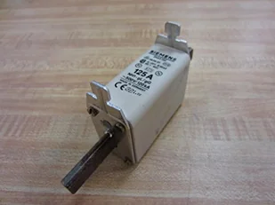 Siemens Lv hrc fuse link 500v s.1 125a 3na3132 - Inne akcesoria elektryczne - miniaturka - grafika 2