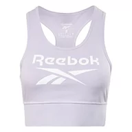 Biustonosze - Reebok Damski biustonosz sportowy, fioletowy Oasis, S - miniaturka - grafika 1