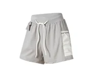 Spodenki damskie - CRIVIT Szorty funkcyjne damskie, wodoodporne (Szary, L (44/46)) - miniaturka - grafika 1