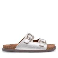 Buty dla dziewczynek - Klapki Lasocki Young PORTA CI12-PORTA-08 Srebrny - miniaturka - grafika 1