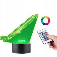 Lampy pozostałe - Lampka na Biurko Statuetka McDonnell Douglas MD-80 - miniaturka - grafika 1