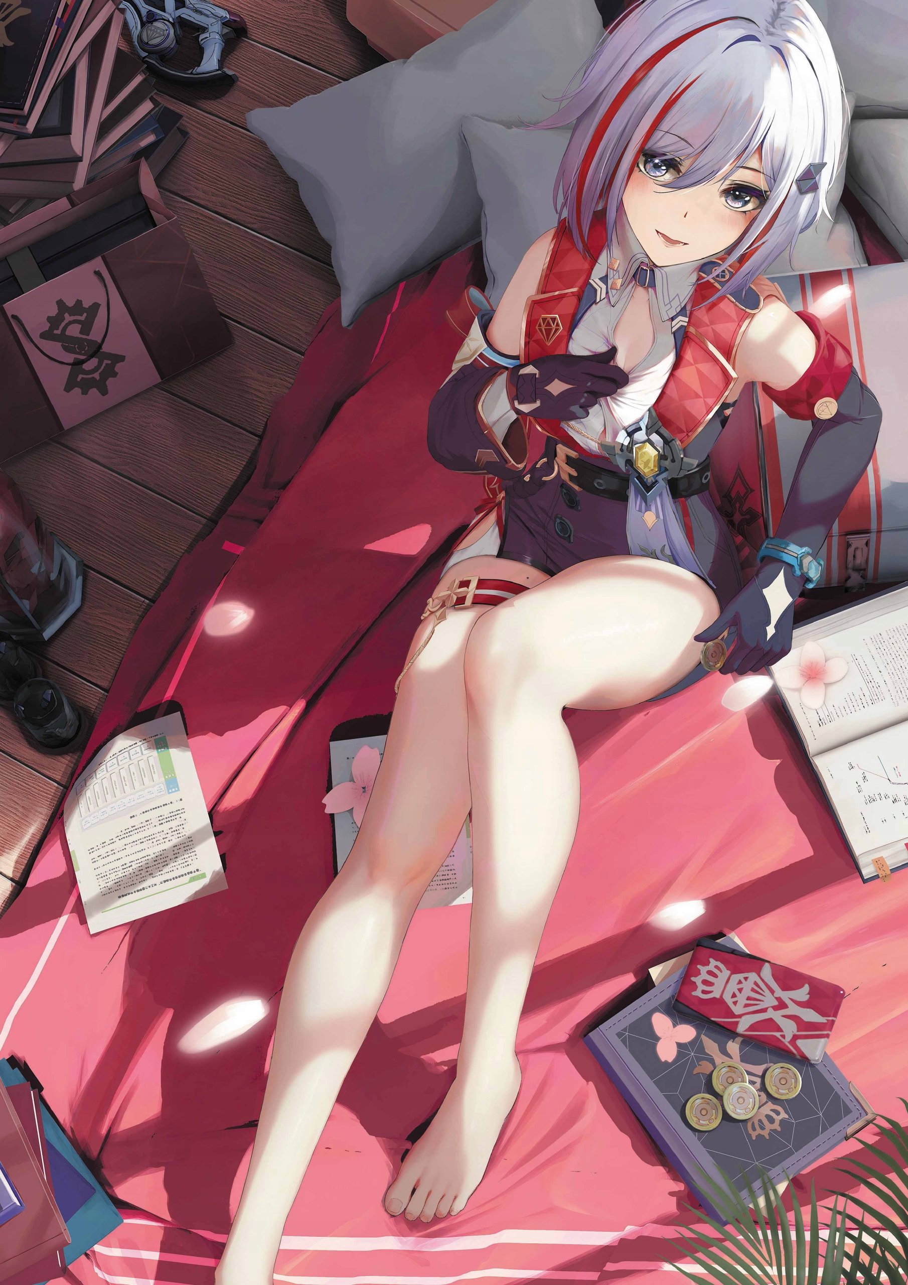 Plakat A3 Honkai Star Rail Hsr Anime Gra Topaz Jelena