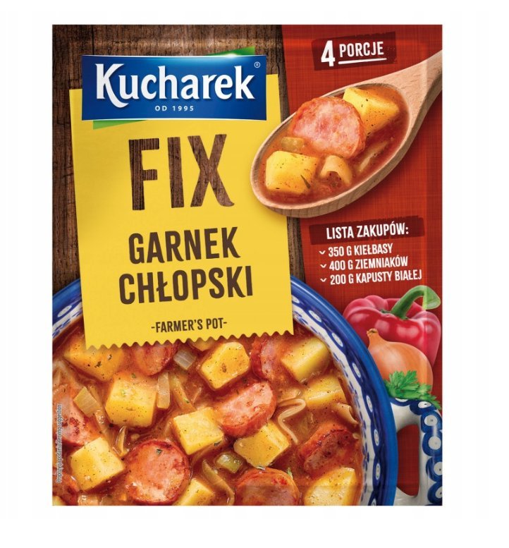 Kucharek Fix Garnek chłopski 40 g