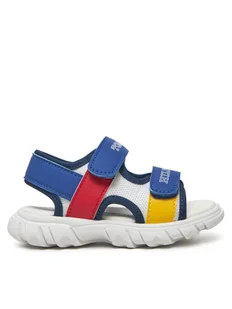 Tommy Hilfiger Sandały Velcro Sandal T1B2-33897-1591 M Kolorowy - Buty dla chłopców - miniaturka - grafika 1