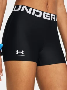 Legginsy Krótkie Treningowe Damskie Under Armour 1383629-001 Czarny - Legginsy - miniaturka - grafika 1