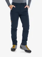 Odzież trekkingowa męska - Spodnie trekkingowe Fjallraven Abisko Winter Stretch Trousers - dark navy - miniaturka - grafika 1